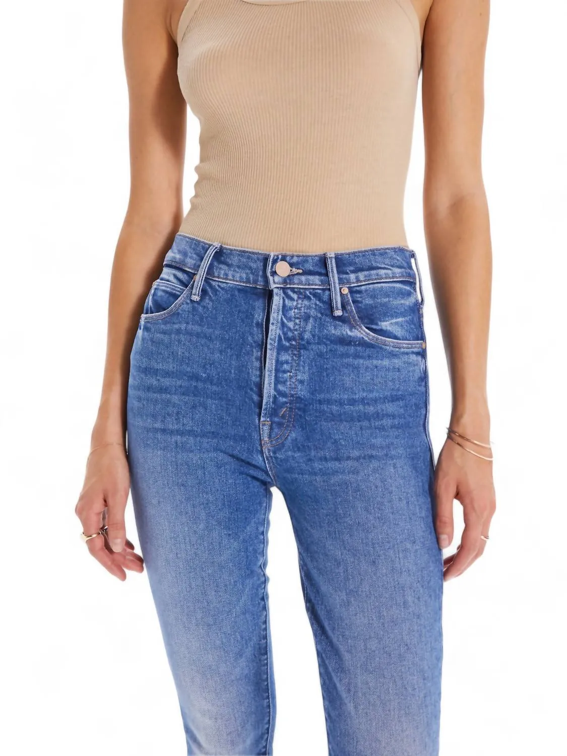 The Stunner Ankle Fray Jean In Crate Digger