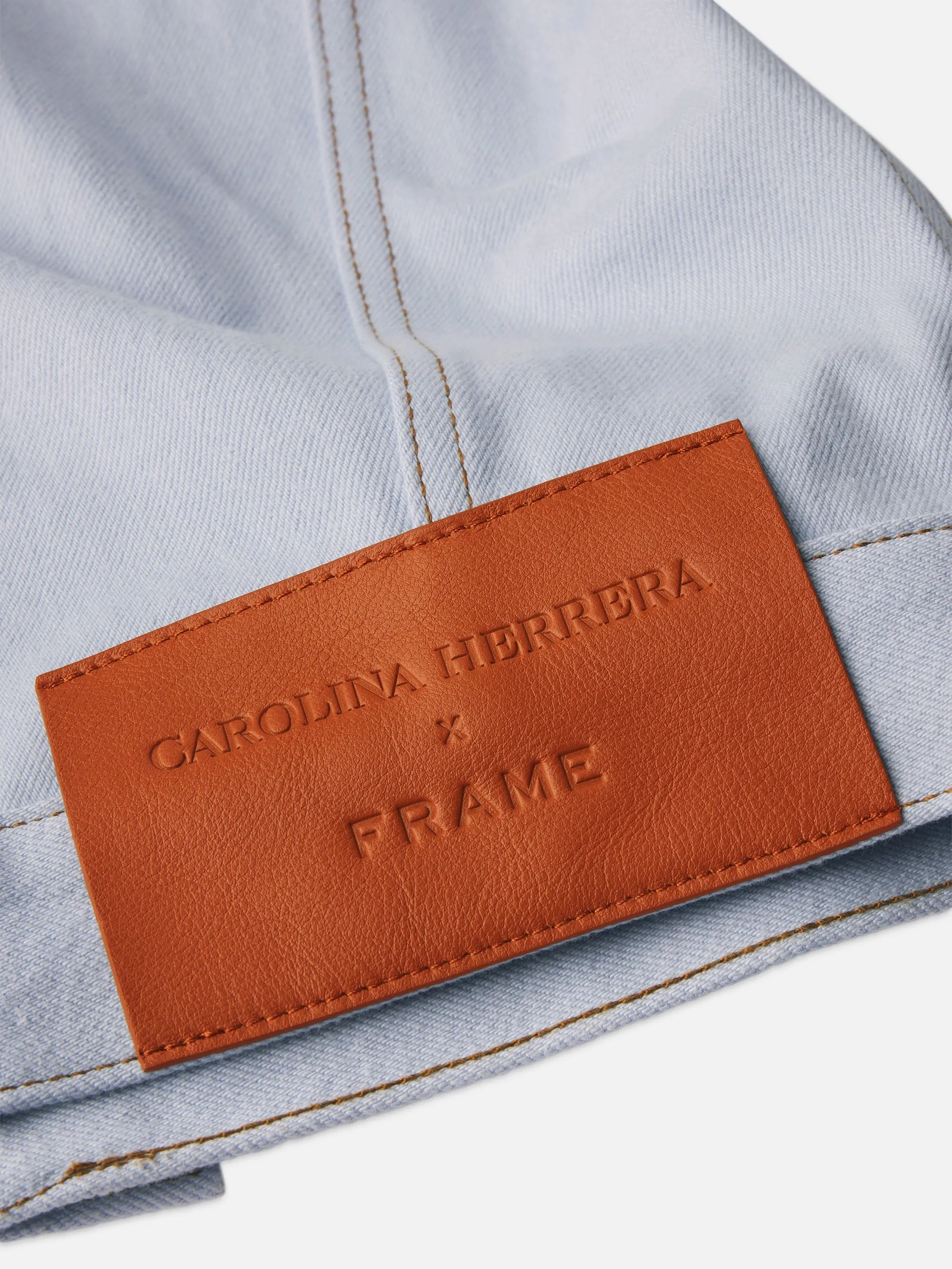 The Tailored Denim Jacket -- Celeste