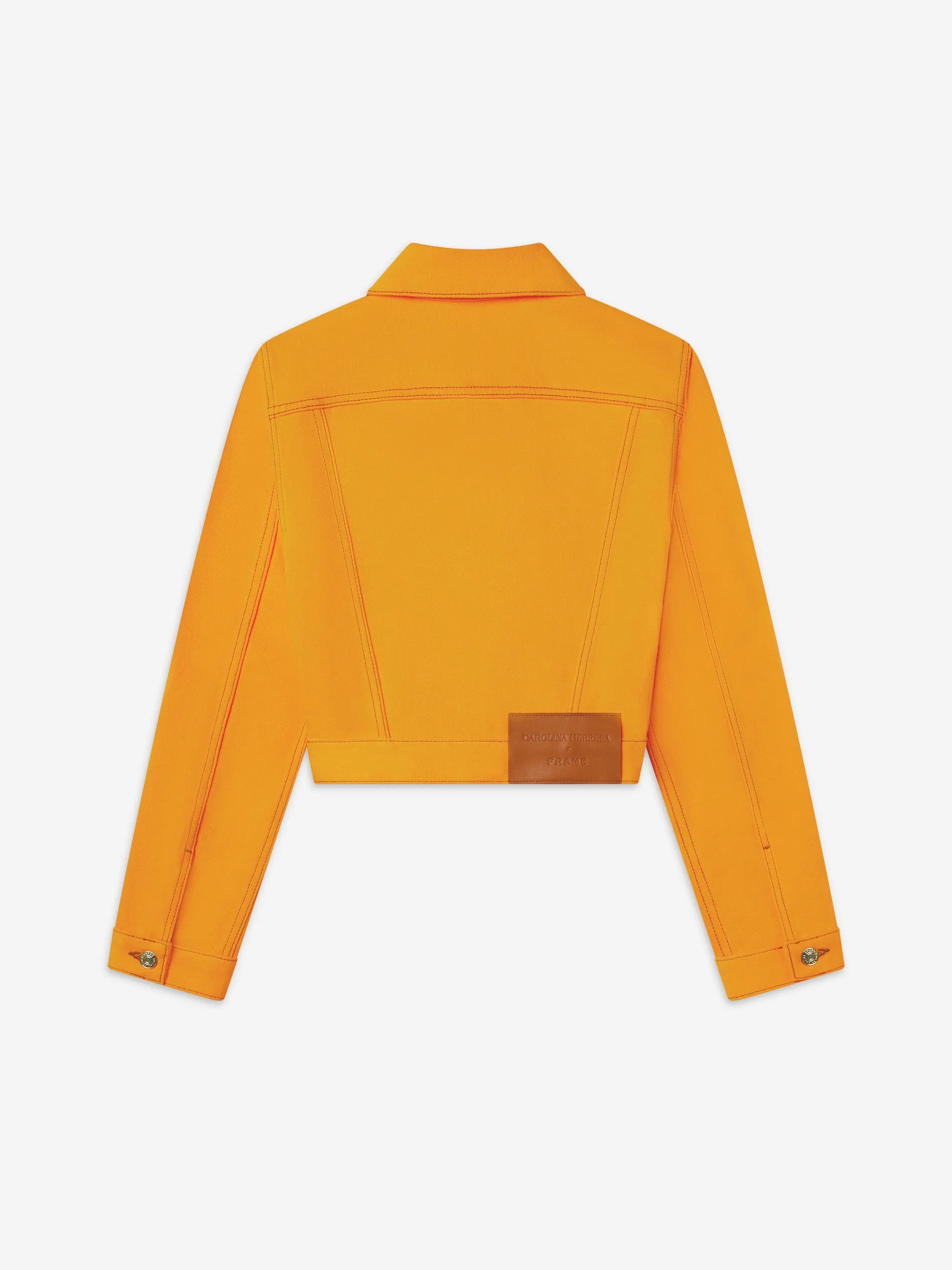 The Tailored Denim Jacket -- Marigold