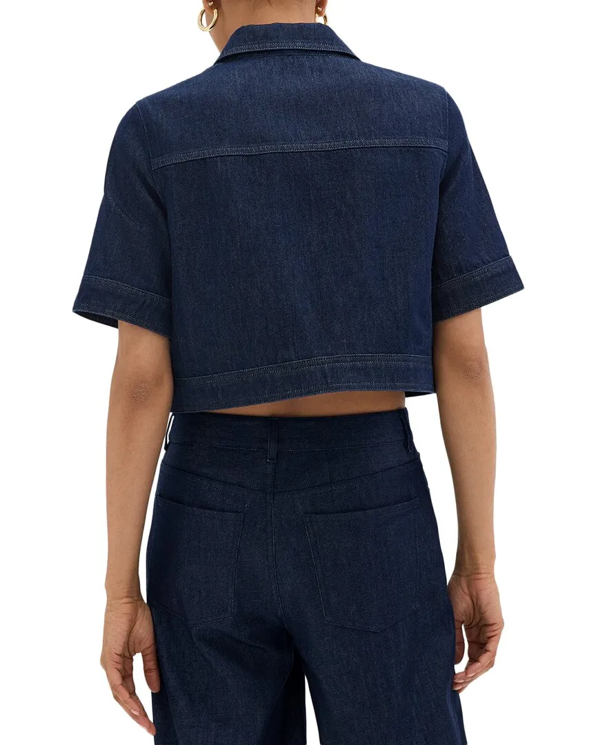 Theory Denim Boxy Jacket
