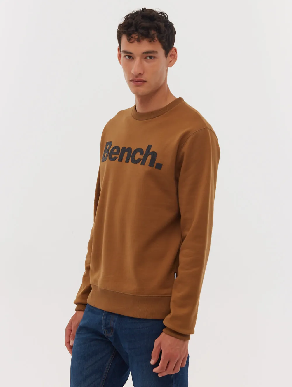 Tipster Perforated Logo Crew Neck Sweatshirt
