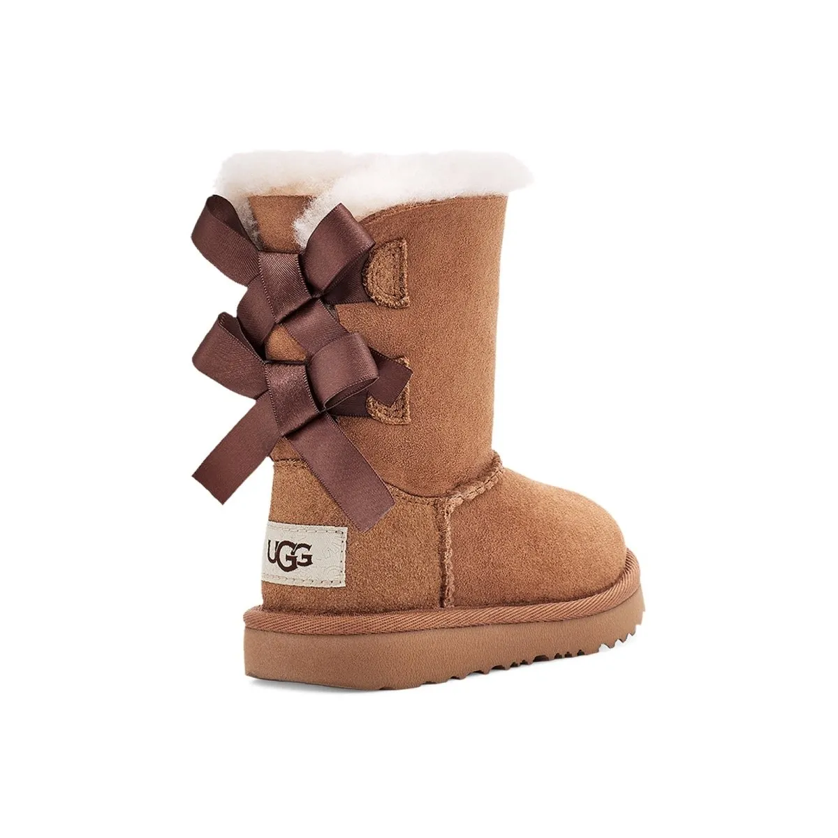 UGG Girl's Bailey Bow II Chestnut UGG Shoes
