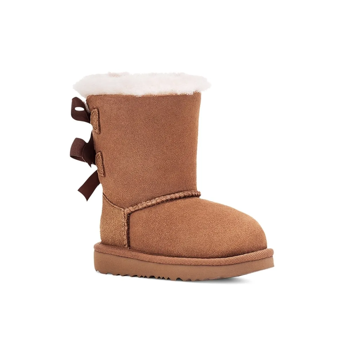UGG Girl's Bailey Bow II Chestnut UGG Shoes