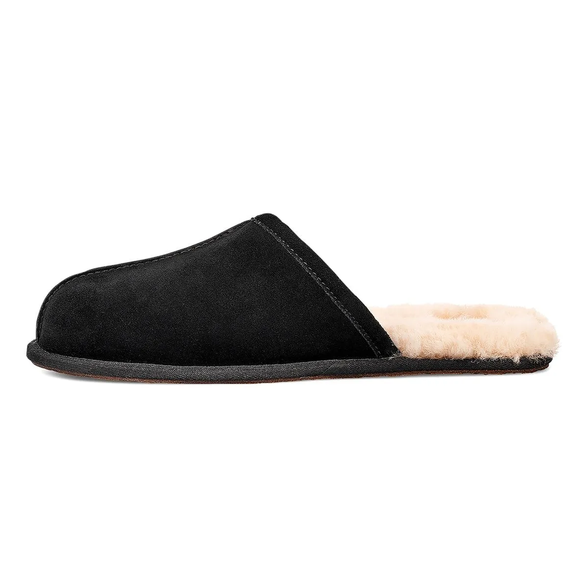 UGG Men's Scuff Black Suede UGG Shoes