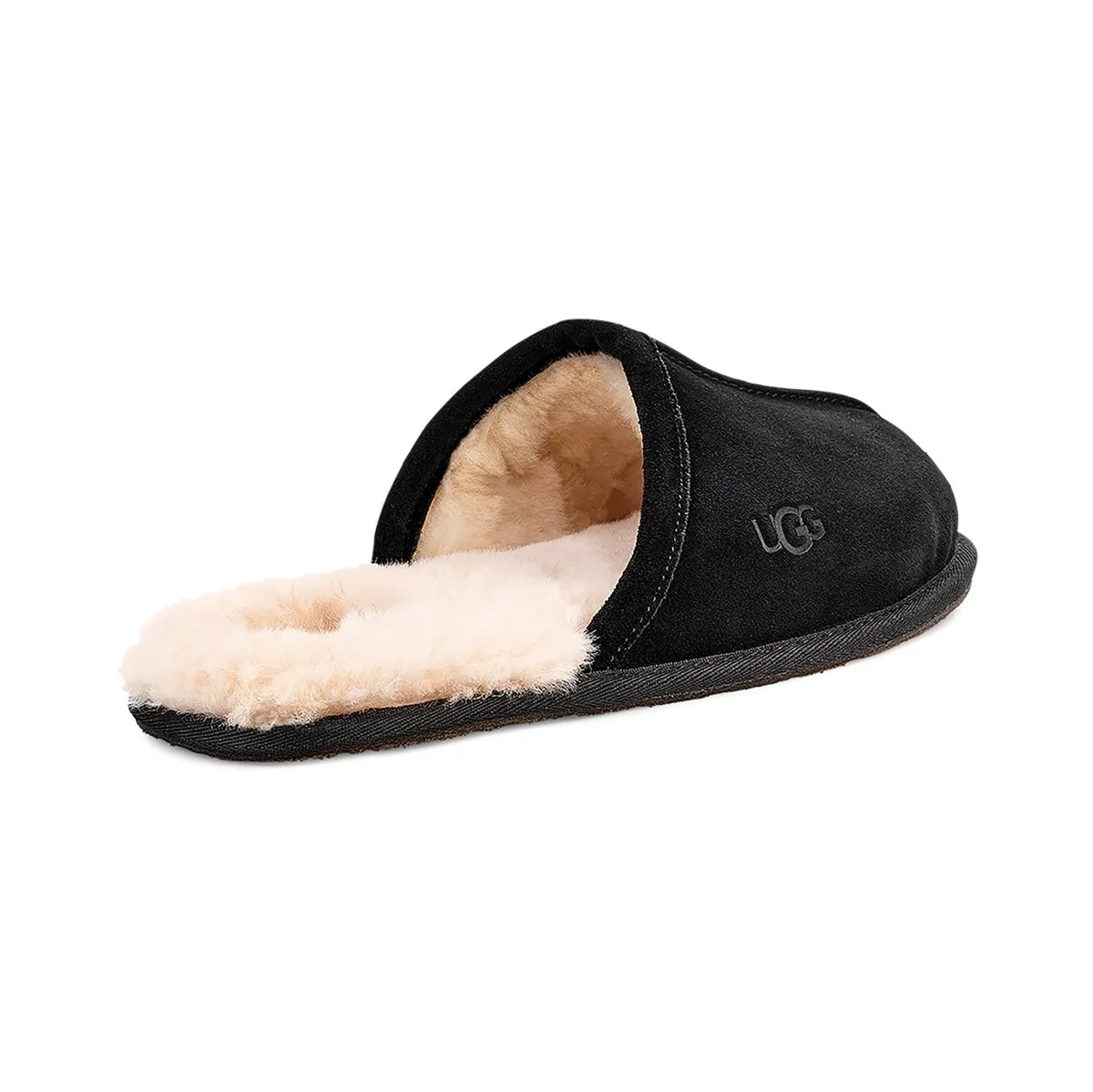 UGG Men's Scuff Black Suede UGG Shoes