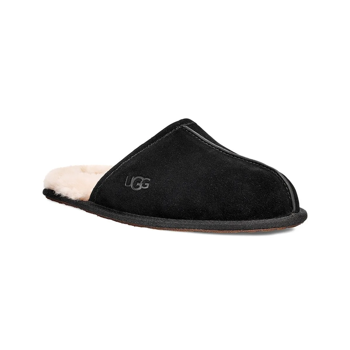 UGG Men's Scuff Black Suede UGG Shoes
