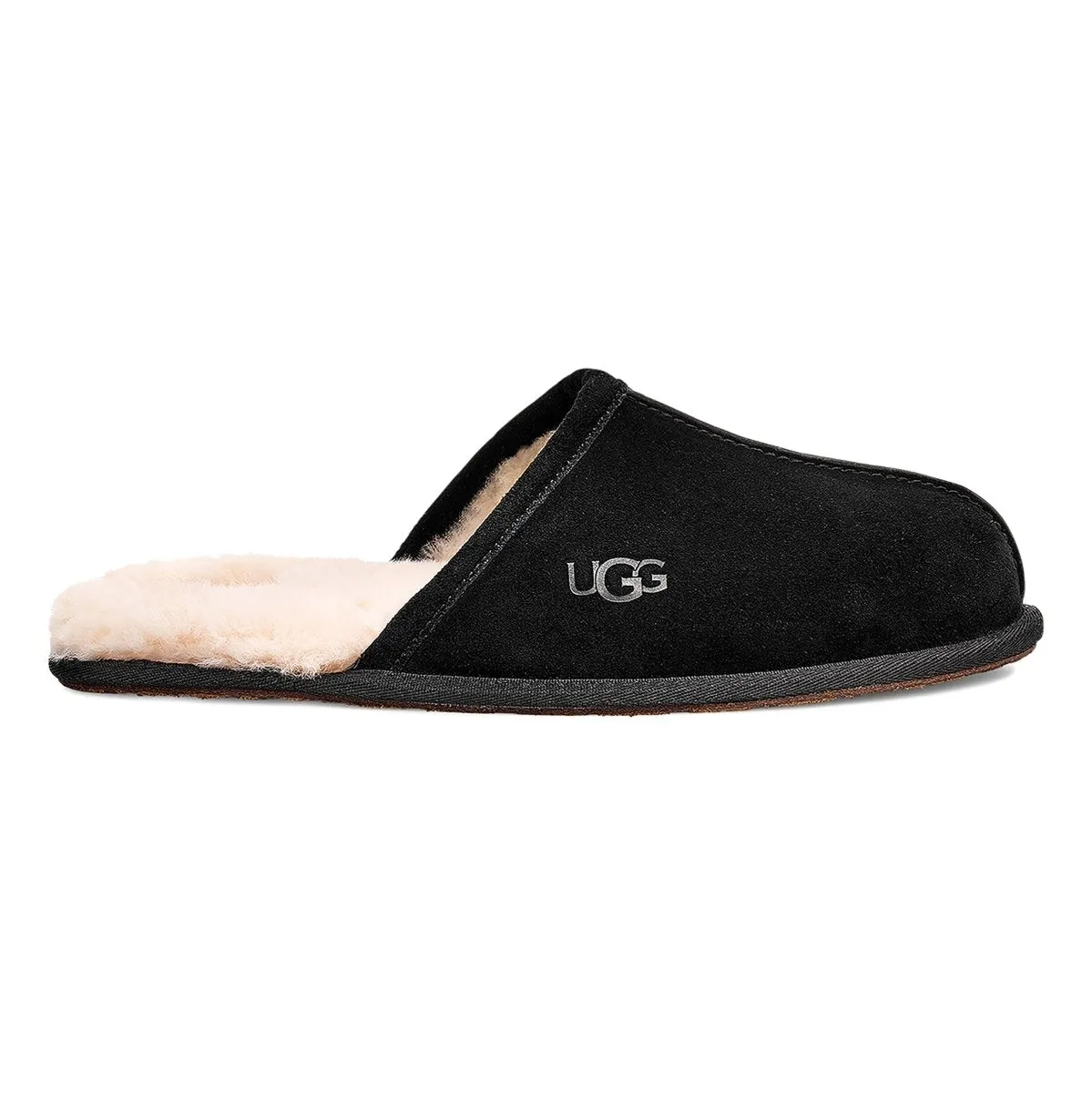 UGG Men's Scuff Black Suede UGG Shoes