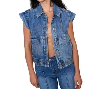 Utility Vest In Ocean