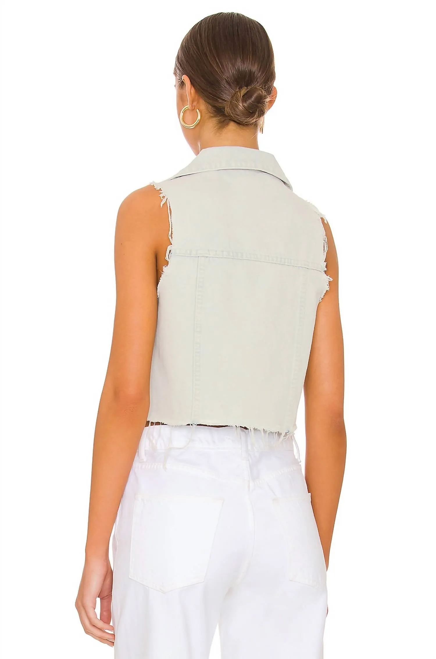 Valdosta Vest In Denim
