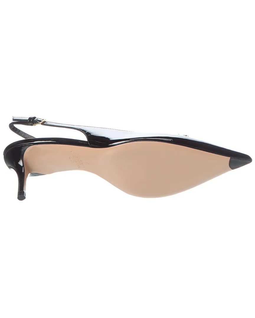 Valentino VLogo The Bold Edition 65 Patent Slingback Pump