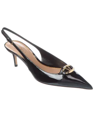 Valentino VLogo The Bold Edition 65 Patent Slingback Pump