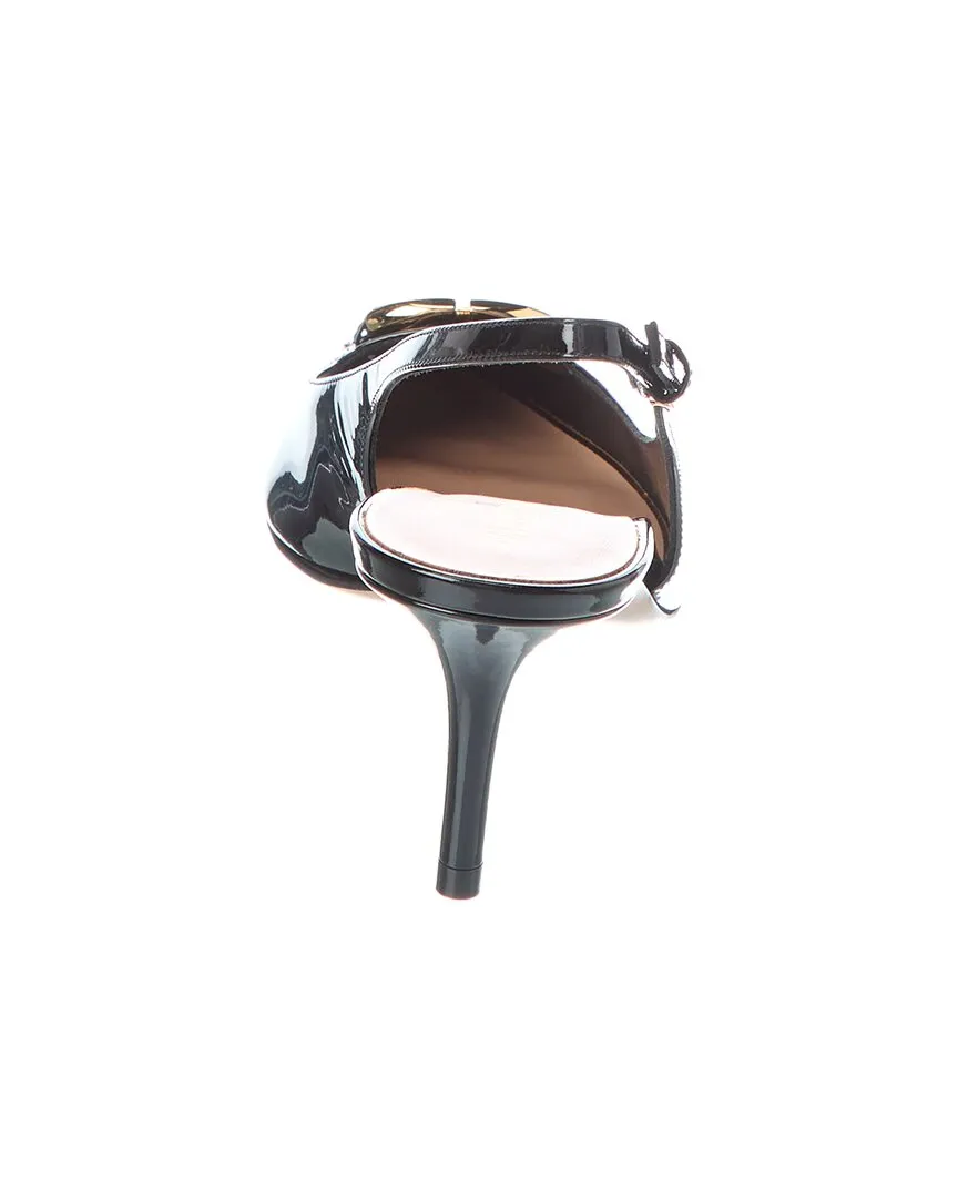 Valentino VLogo The Bold Edition 65 Patent Slingback Pump