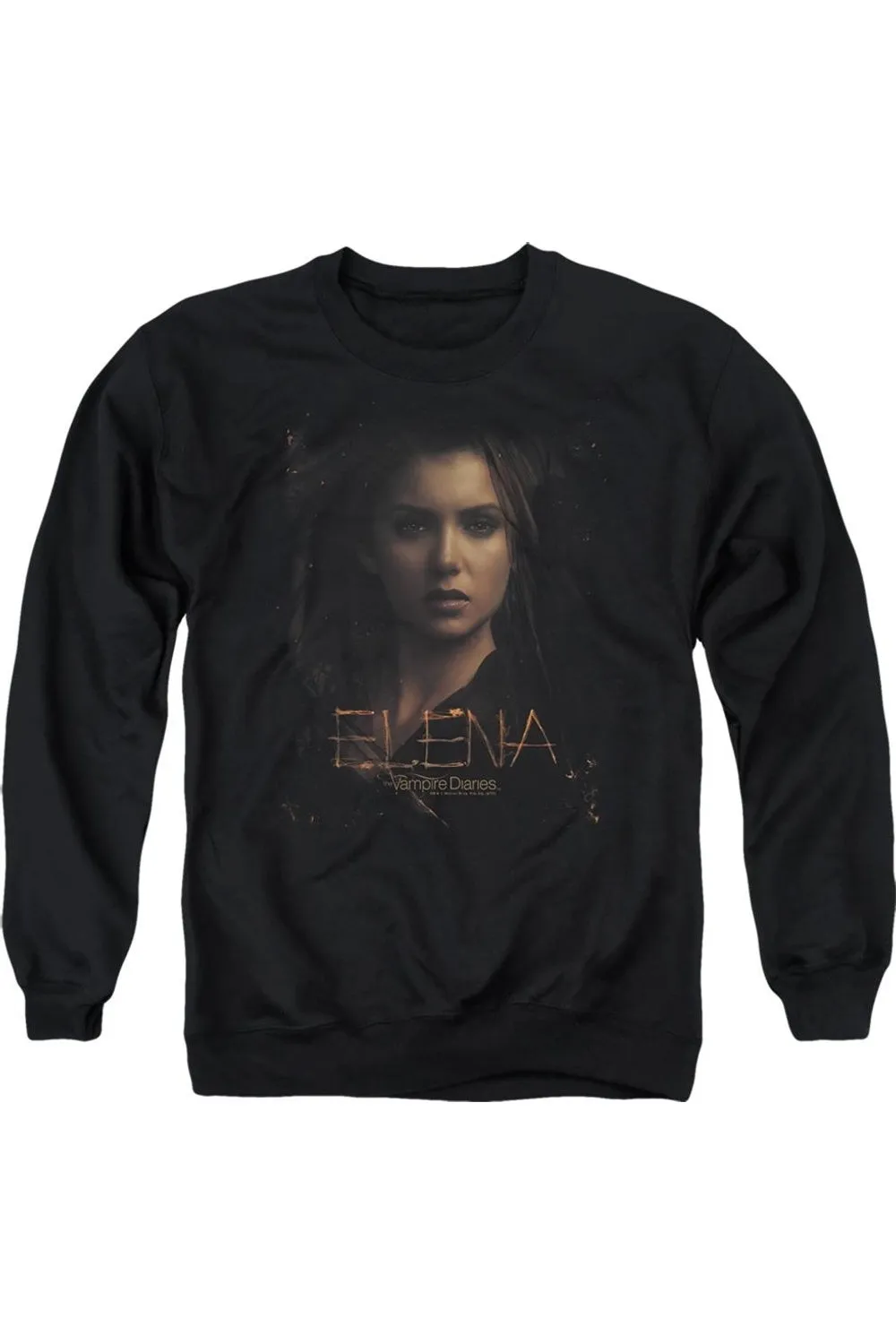 Vampire Diaries Elena Adult Crewneck Sweatshirt