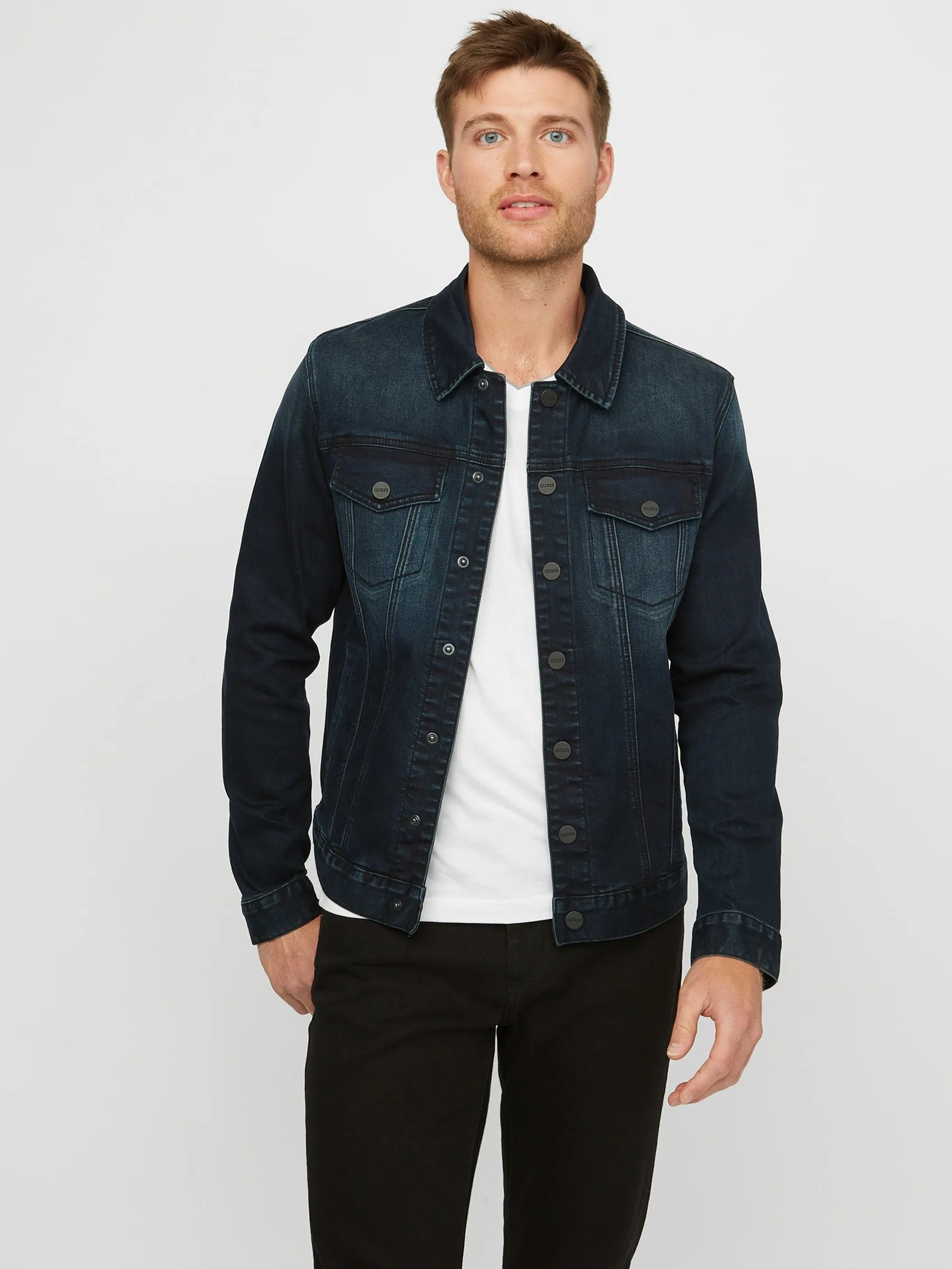 Vertix Hooded Denim Jacket
