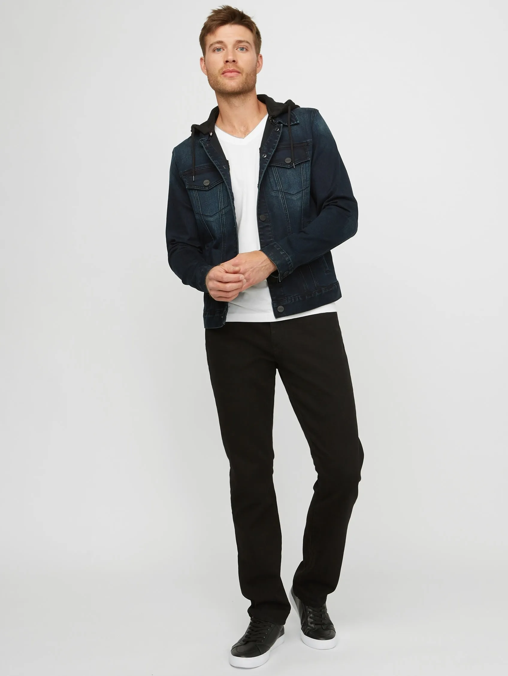 Vertix Hooded Denim Jacket