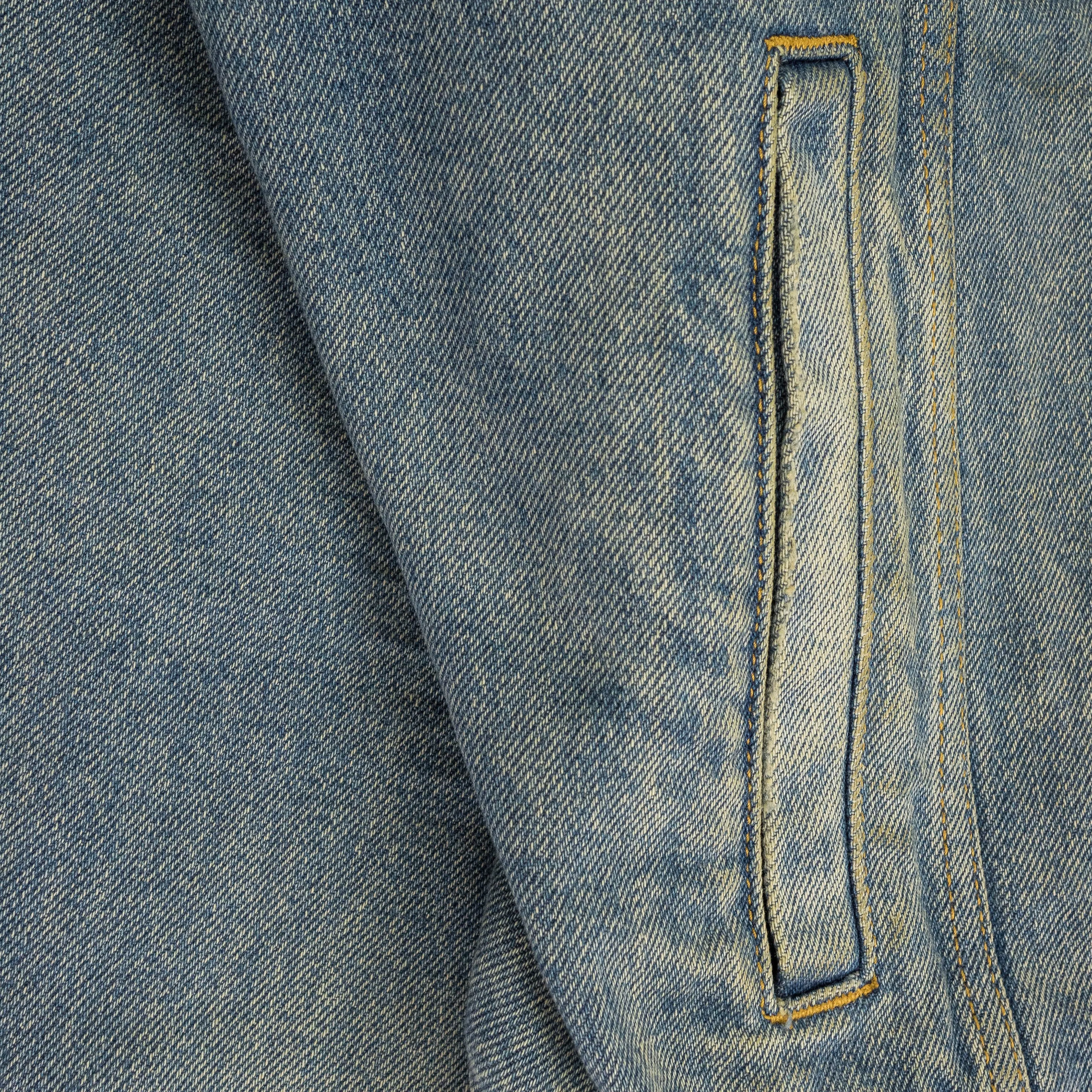 VINTAGE DIRTY OVERSIZED Indigo DENIM JACKETS