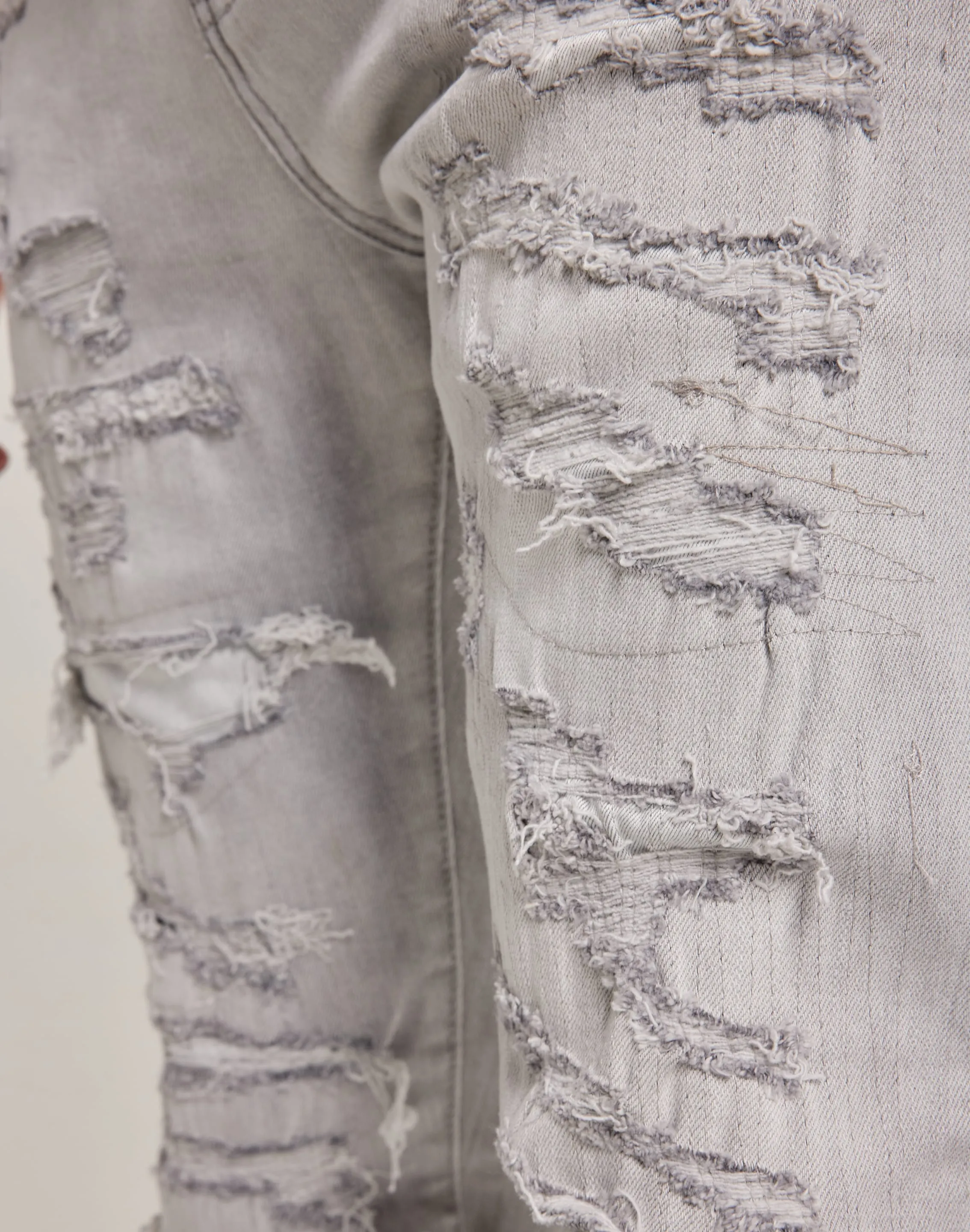 WAIMEA Skinny Rip & Repair Denim Jeans