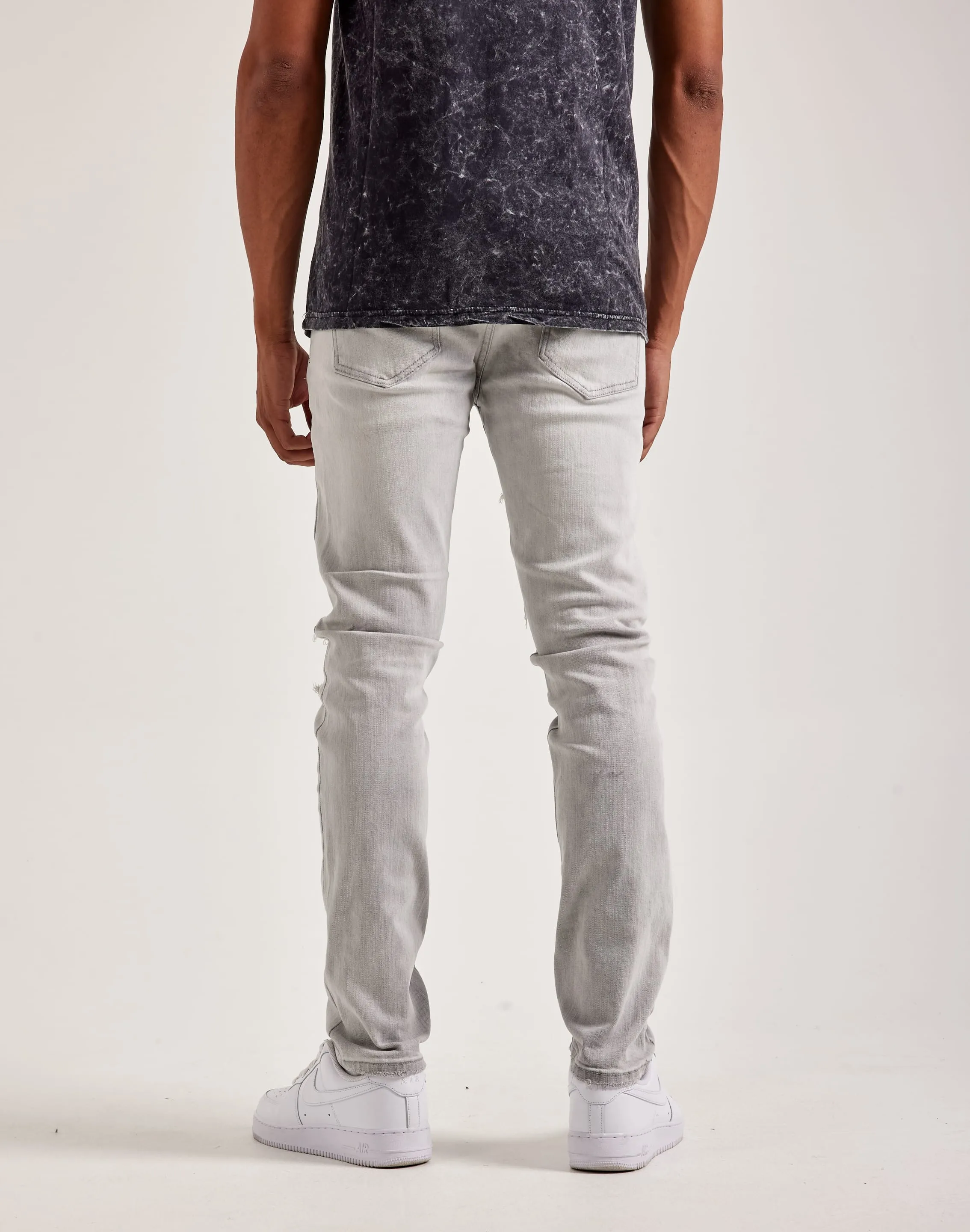 WAIMEA Skinny Rip & Repair Denim Jeans