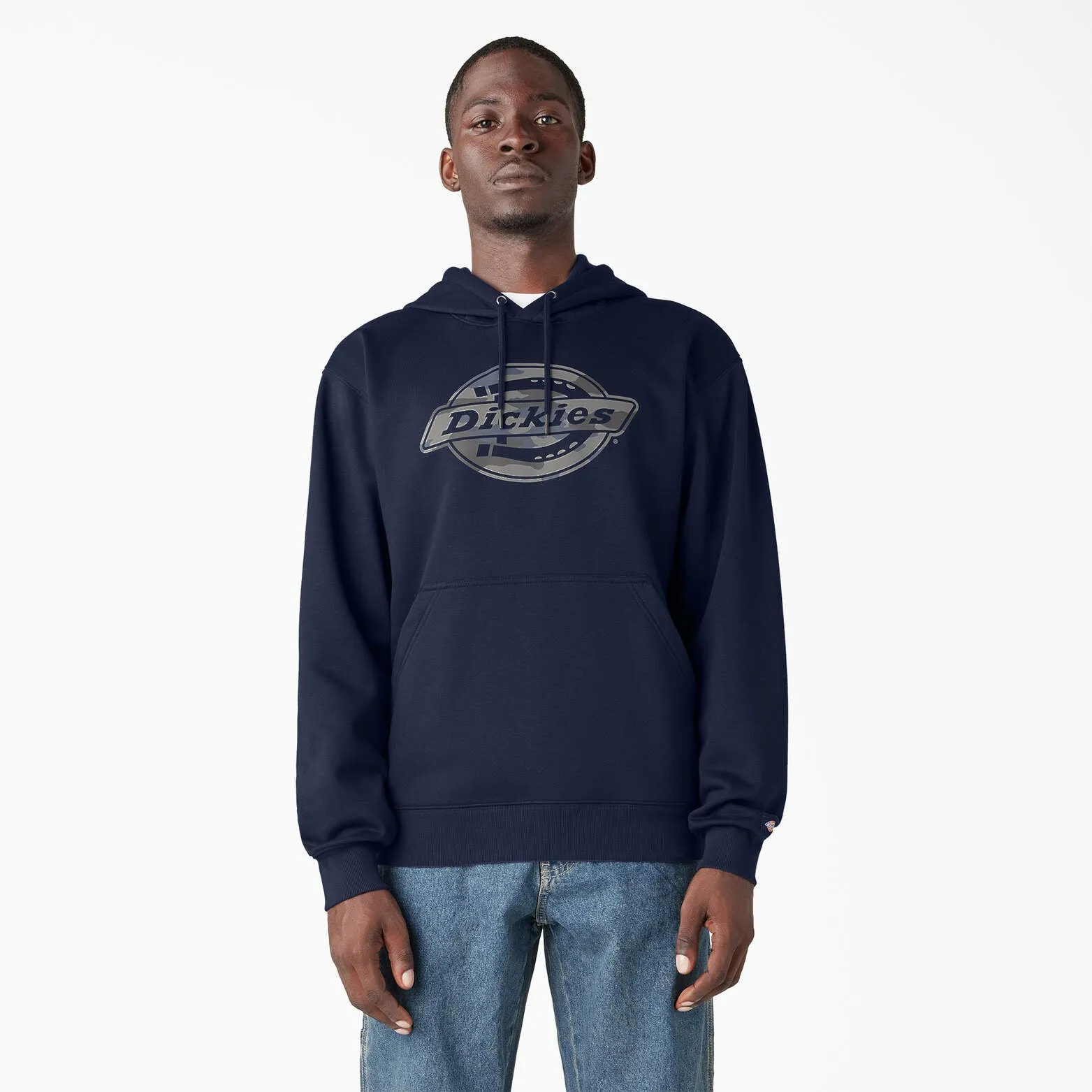 Water Repellent Camo Logo Hoodie