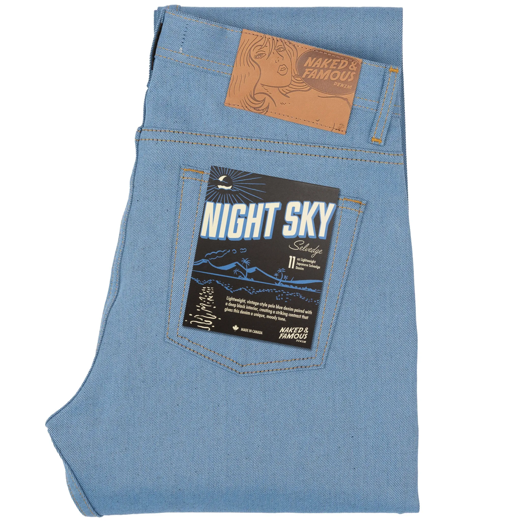 Weird Guy - Night    Sky    Selvedge