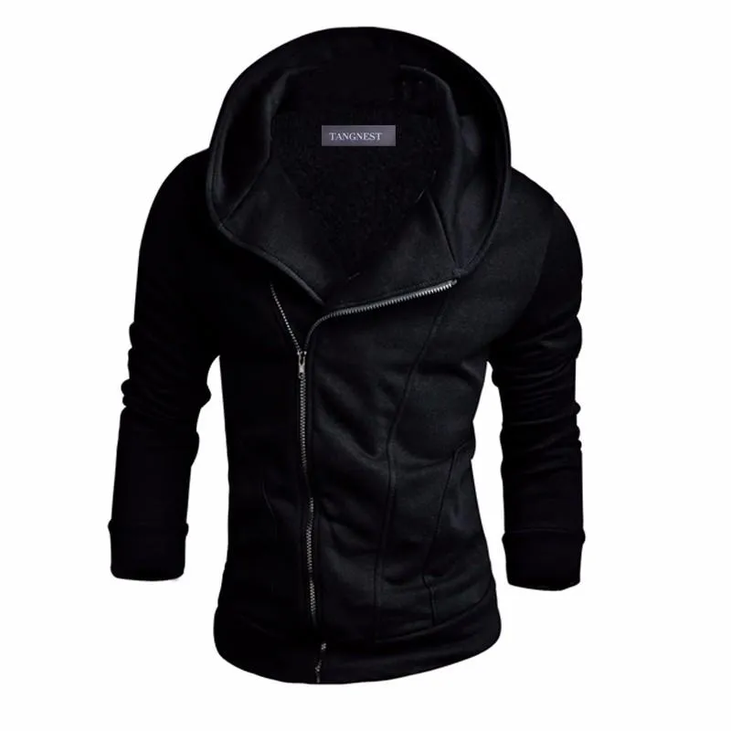 West Louis™ Solid Fleece Zipper Sweatshirt
