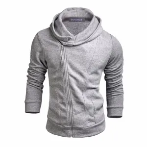 West Louis™ Solid Fleece Zipper Sweatshirt