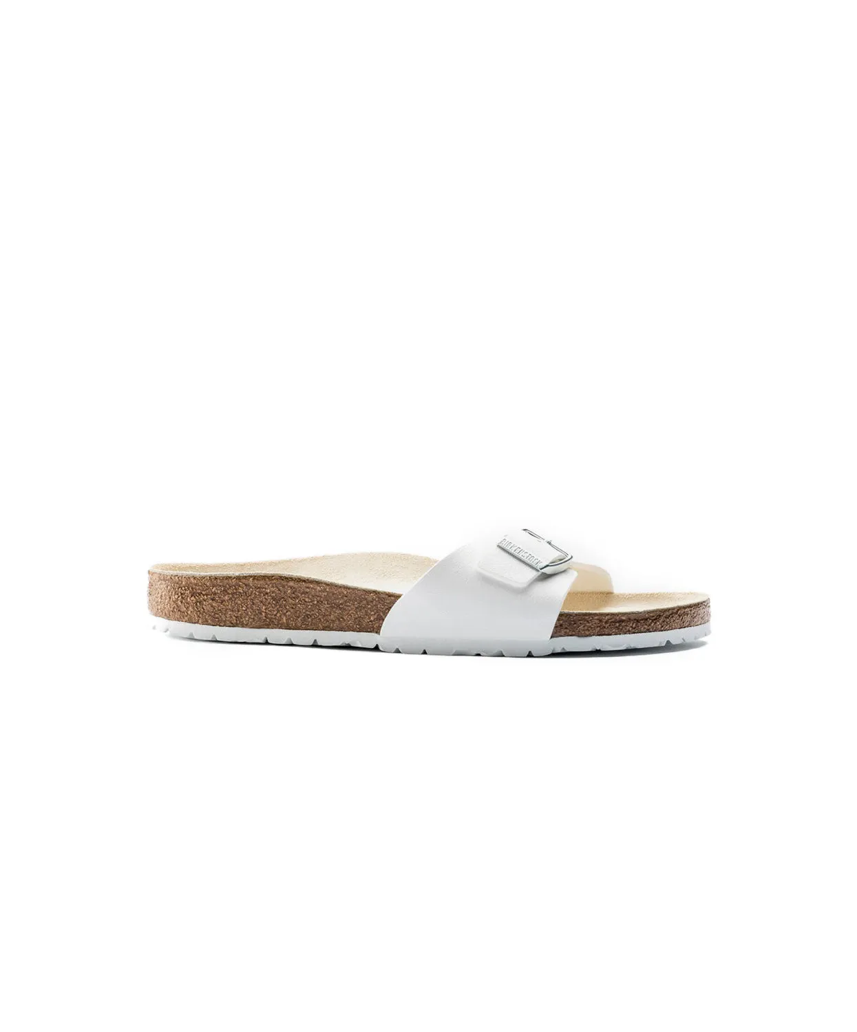 Womens Birkenstock Shoes Birkenstock Madrid Birko-Flor White Sandals