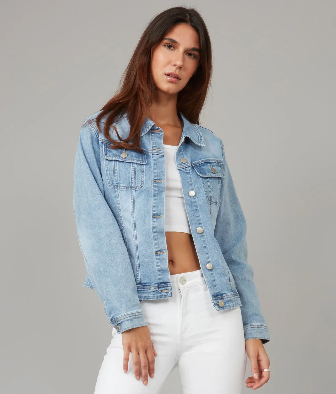Women's GABRIELLA-SBS Classic Denim Jacket