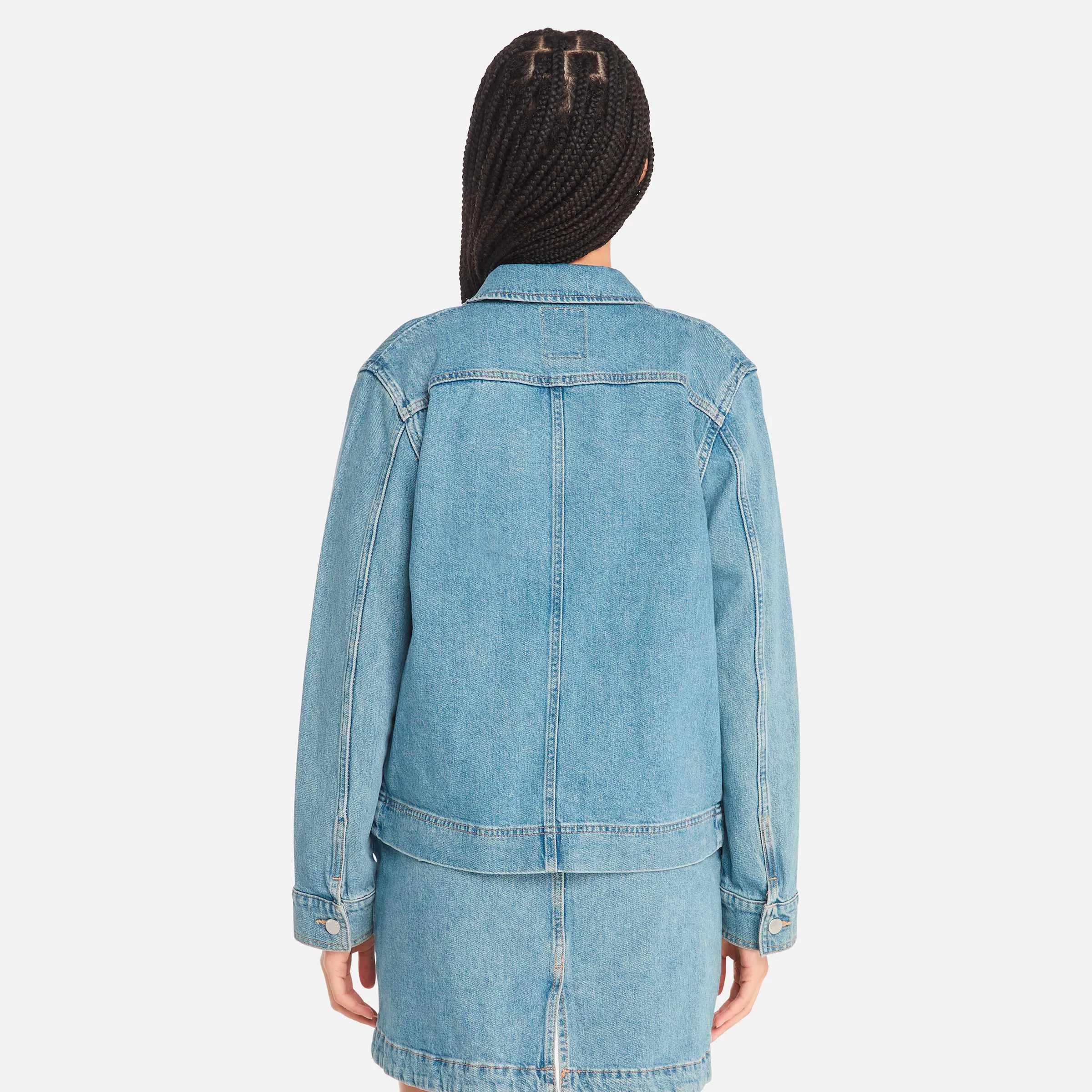 Women's?Denim Chore Jacket with Refibra Technology
