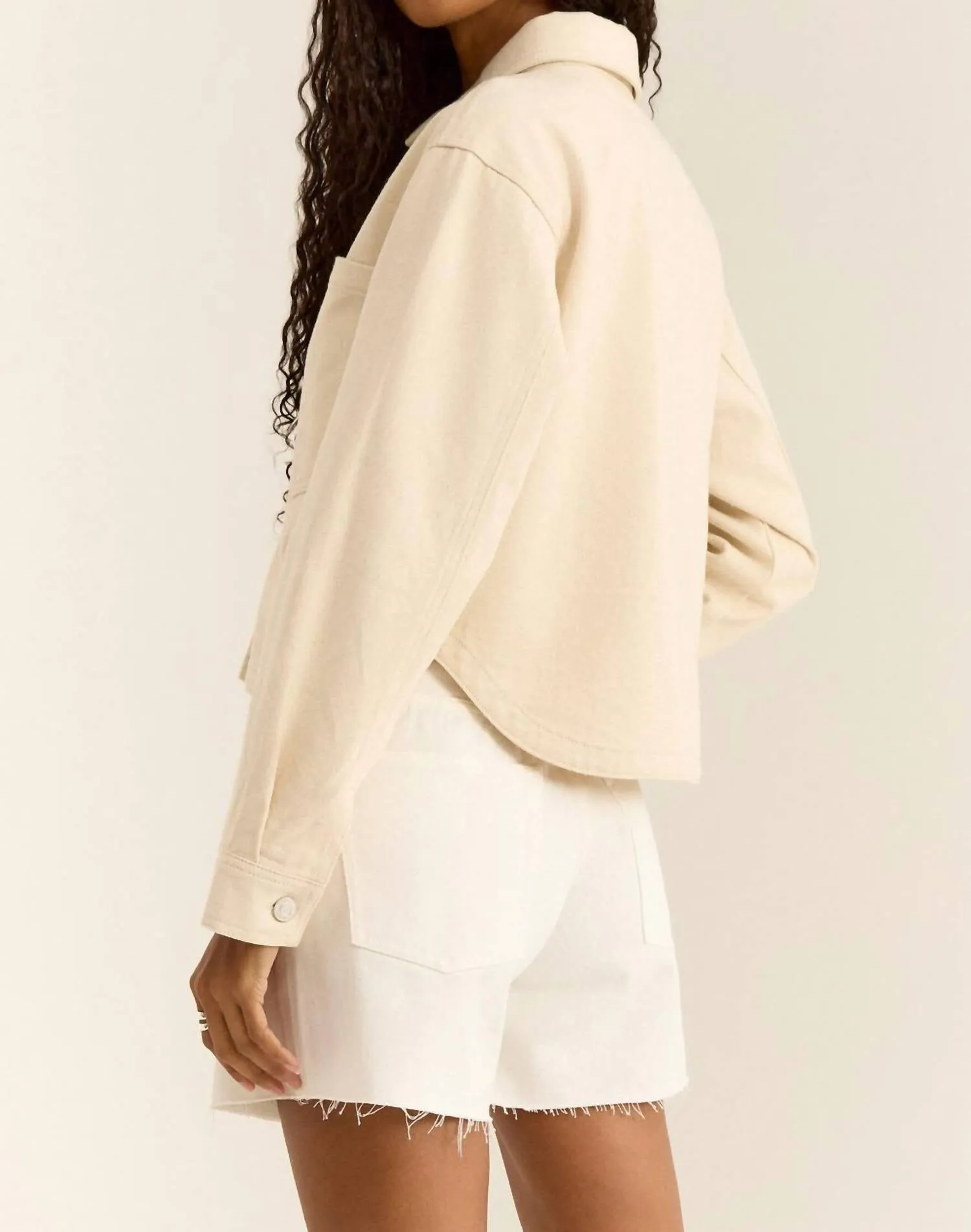 Z Supply - Cropped Denim Jacket