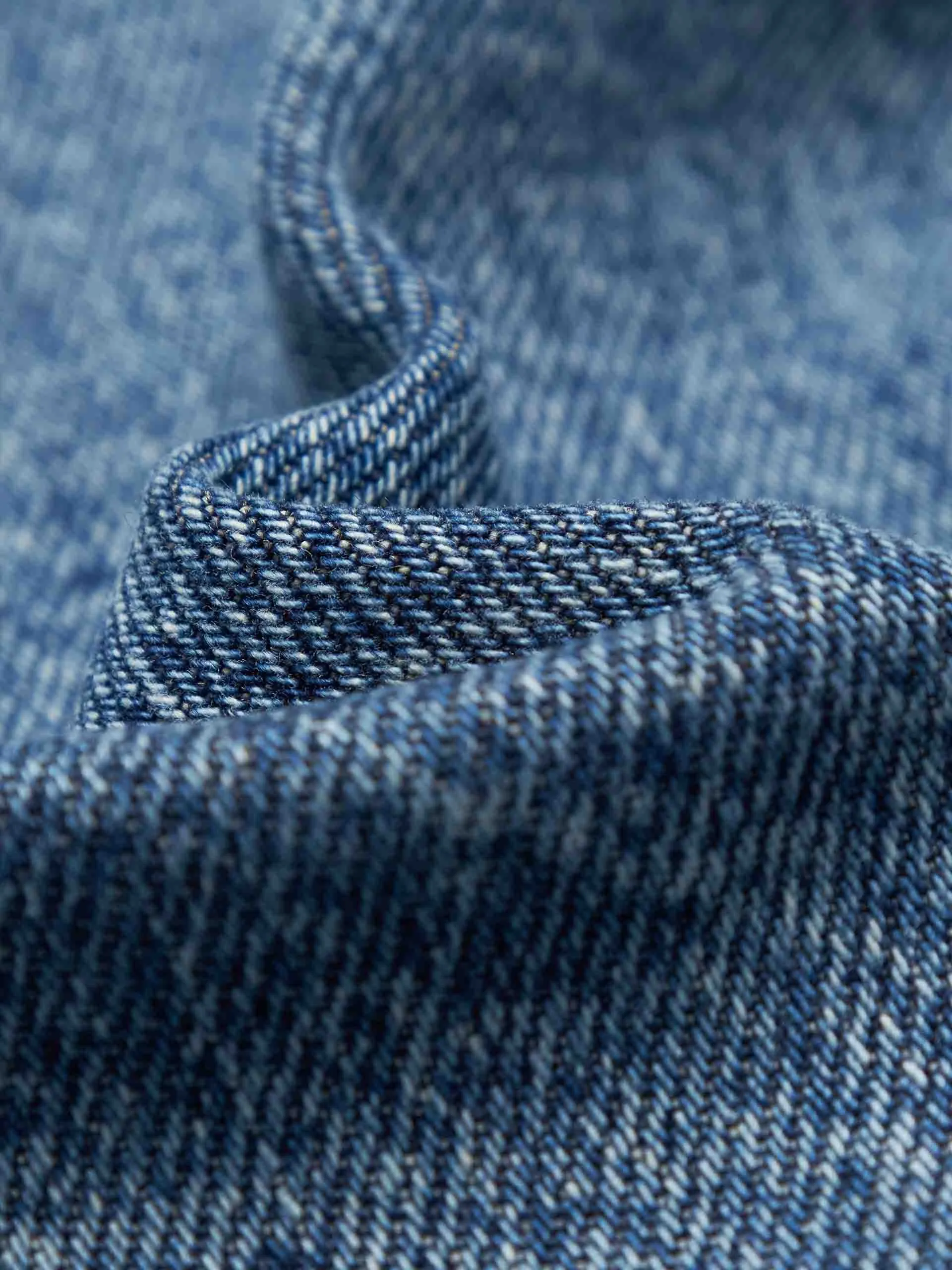 Zip Closure Denim Jacket